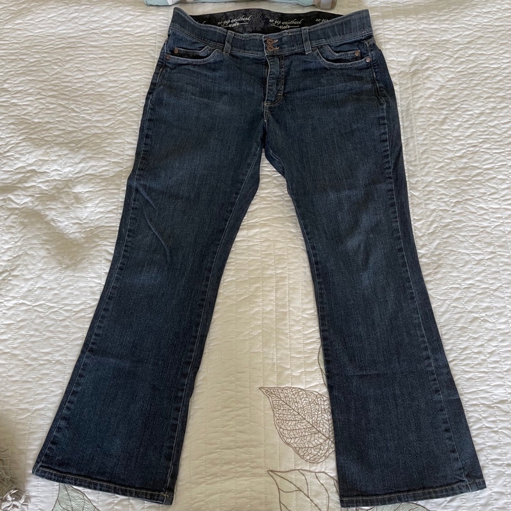 💙 Lee Midrise Short Bootcut Stretch Jeans 💙